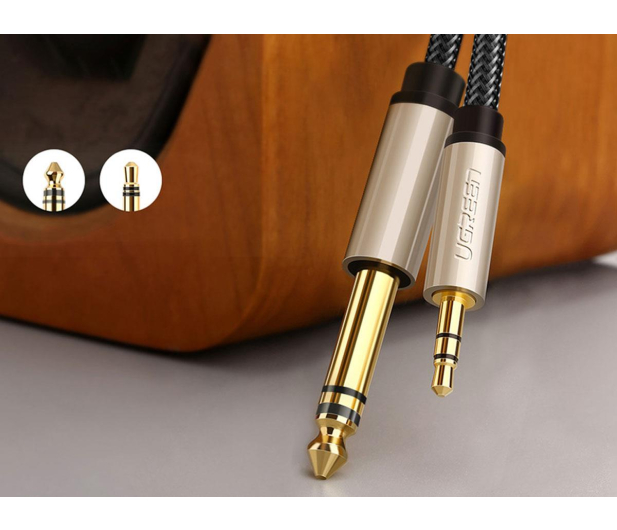 UGREEN AV127 Kabel jack 3.5 mm do TRS - 5m 	AV127szary - 1489013 - zdjęcie 4